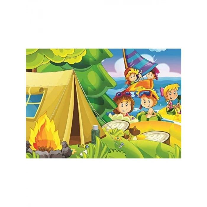 35 + 60 Parça Tatil Keyfi Çocuk Puzzle