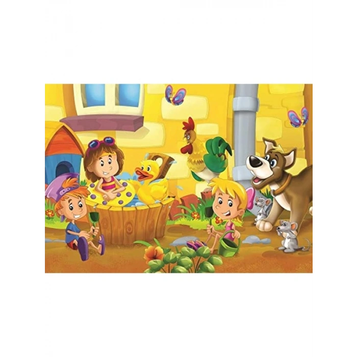 35 + 60 Parça Tatil Keyfi Çocuk Puzzle