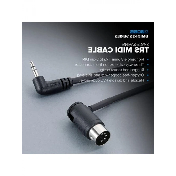 3,5 mm TRS 5 pinli Midi Kablo, 60 cm Uzunlukta