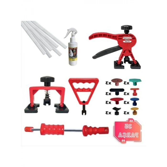 35 Parça Boyasız Göçük Düzeltme Seti, Özel Seri