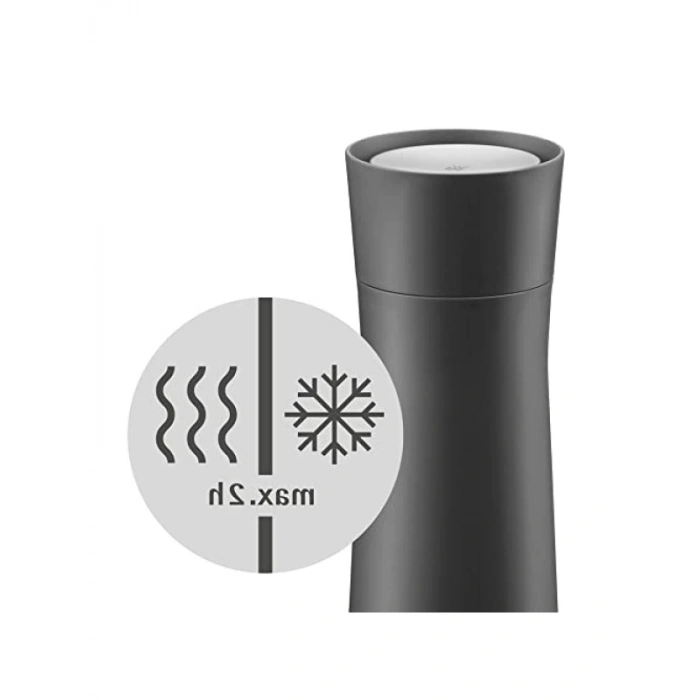 350 ml Kapasiteye Sahip Termos Kupa - Antrasit Renk