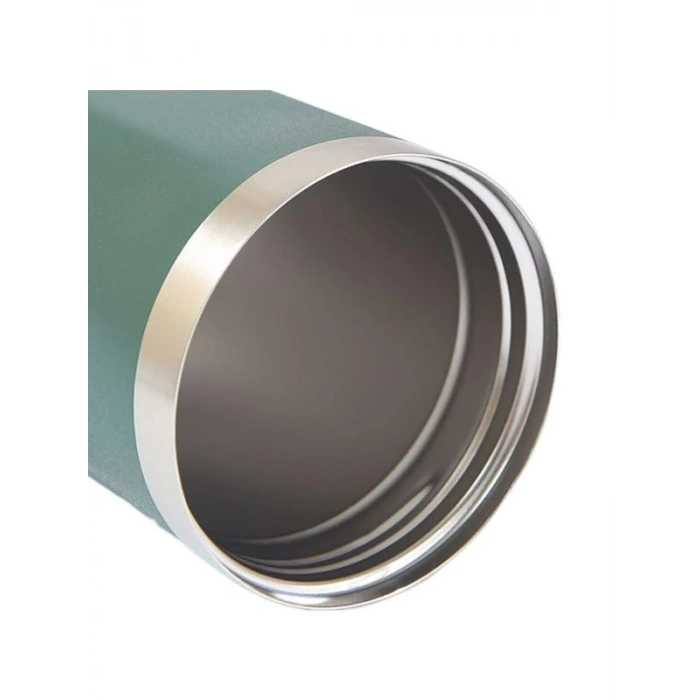 350 ml Yeşil Çelik İçli Termos, Sıcak İçecekler için Uygun