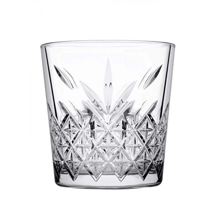 355 cc Konik Tasarımlı Soda Camı - 4 Adet