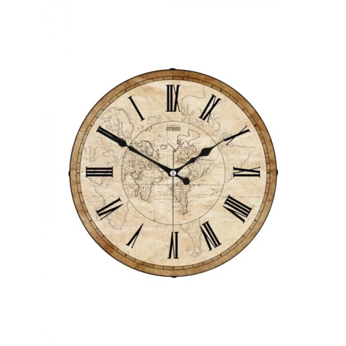 36 cm Sessiz Mekanizma ile Cam Bombe Duvar Saati