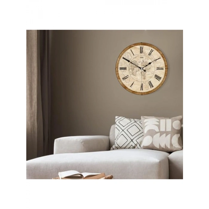 36 cm Sessiz Mekanizma ile Cam Bombe Duvar Saati