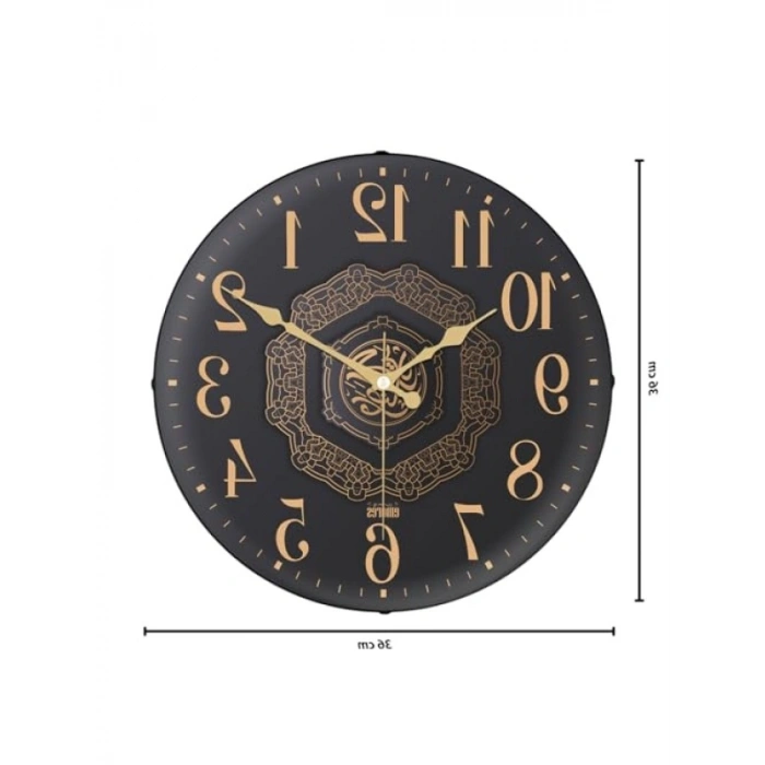 36 cm Sessiz Mekanizma ile Dekoratif Duvar Saati