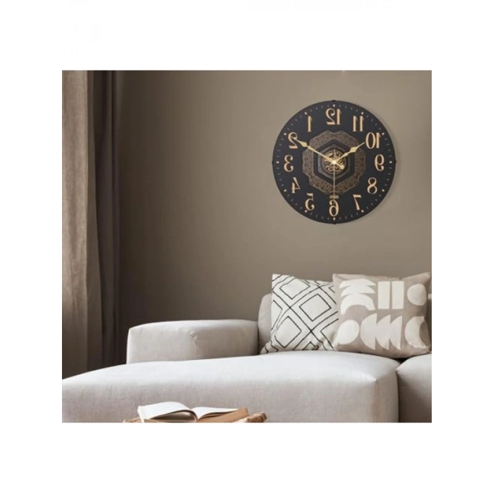 36 cm Sessiz Mekanizma ile Dekoratif Duvar Saati