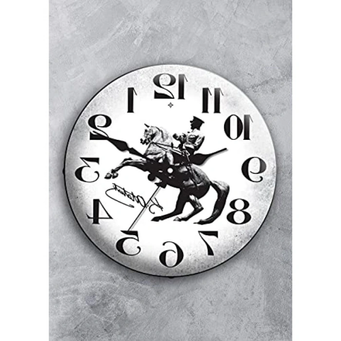 36 CM Sessiz Mekanizmalı Dekoratif Duvar Saati