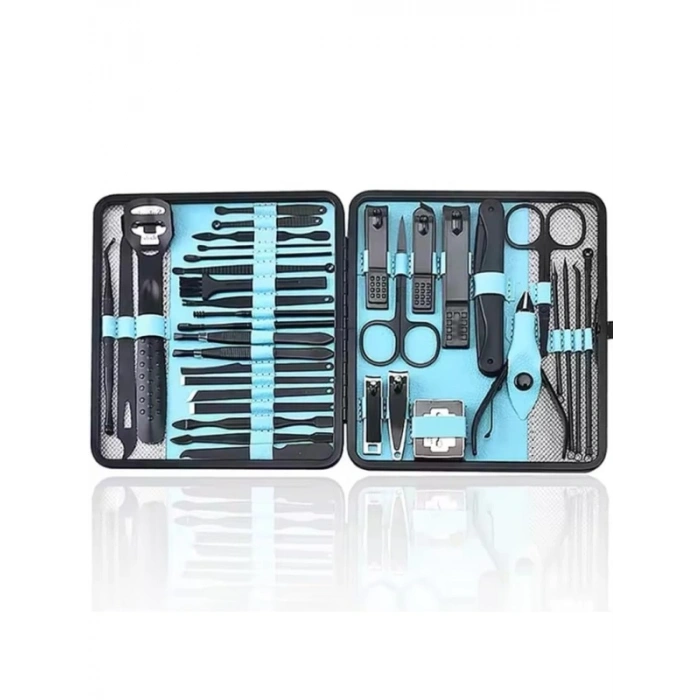 36 Parça Paslanmaz Çelik Manikür ve Pedikür Seti