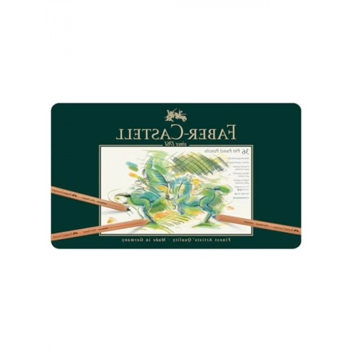 36 Renkli Yüksek Kaliteli Pastel Boya Kalemi Seti