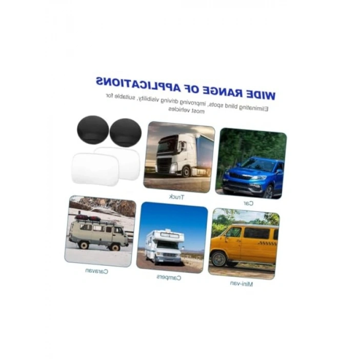 360° Ayarlanabilir Araç Kör Nokta Aynası (2li Set)