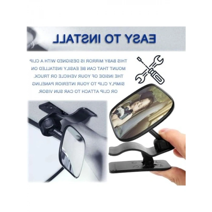 360 Derece Ayarlanabilir Bebek Araba Dikiz Aynası