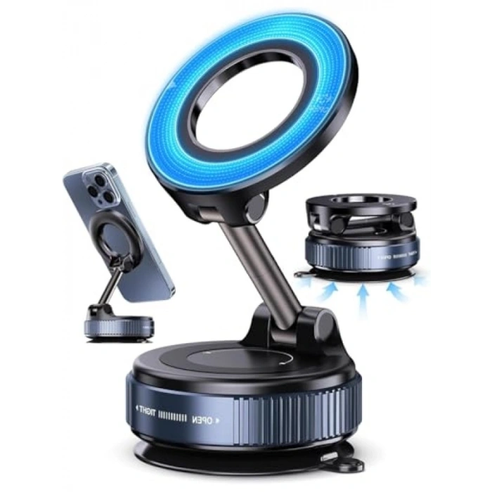 360 Derece Dönebilir Katlanabilir Araç Telefon Tutucu