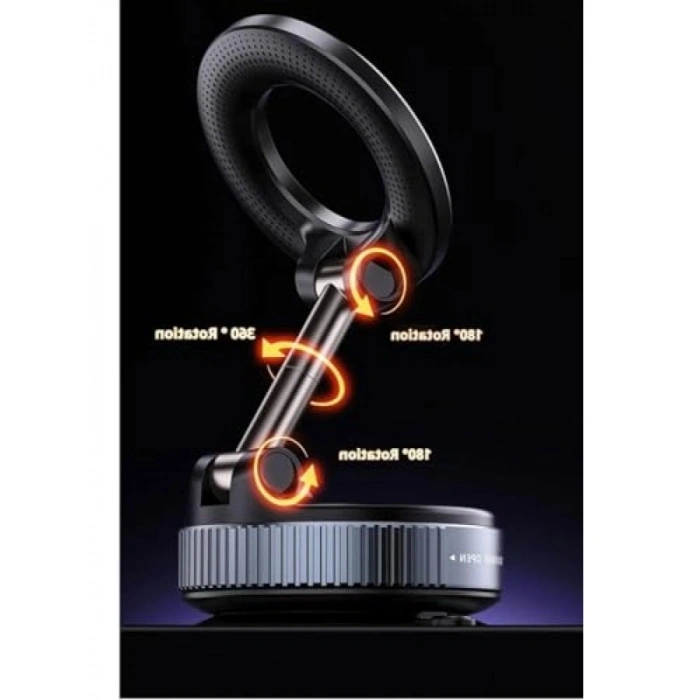 360 Derece Dönebilir Katlanabilir Araç Telefon Tutucu