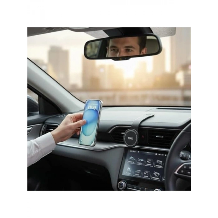 360 Derece Dönebilir Manyetik Araç Telefon Tutucu
