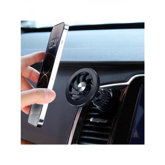 360 Derece Dönebilir Mıknatıslı Araç İçi Telefon Tutucu