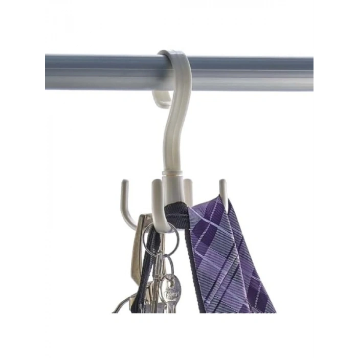 360 Derece Döner 4 Kancalı Aksesuar Organizatörü