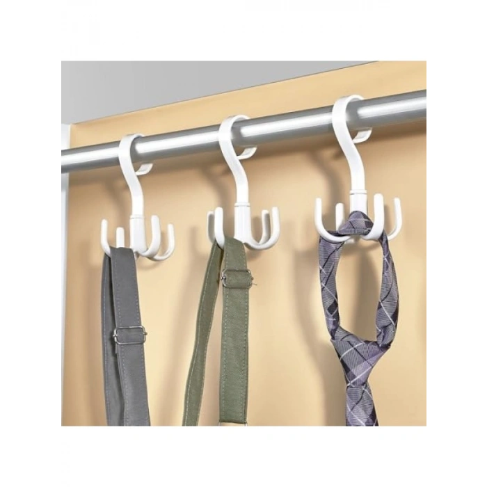 360 Derece Döner 4 Kancalı Aksesuar Organizatörü