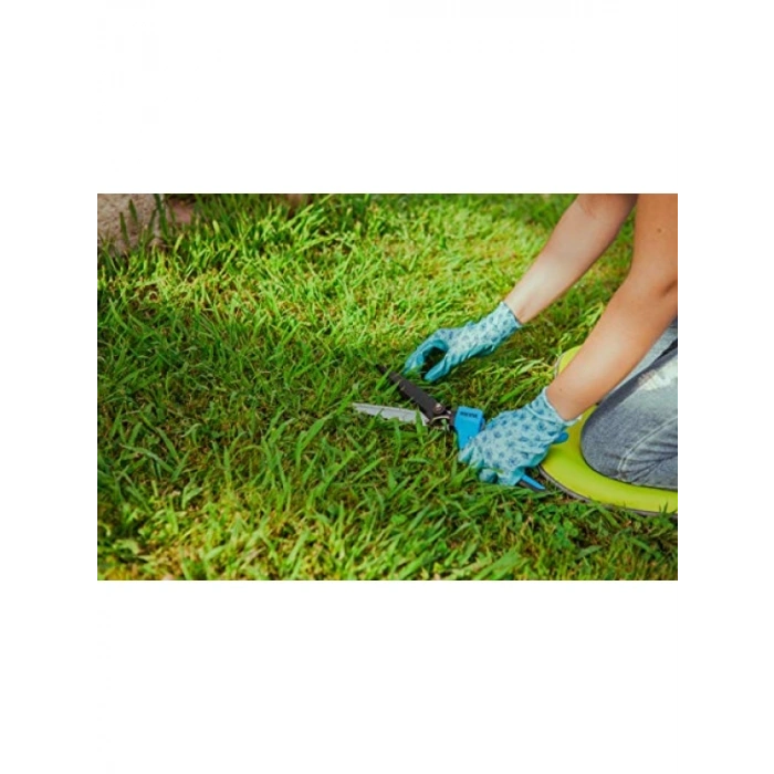 360 Derece Döner Saplı Çim Kenar Kesme Makası