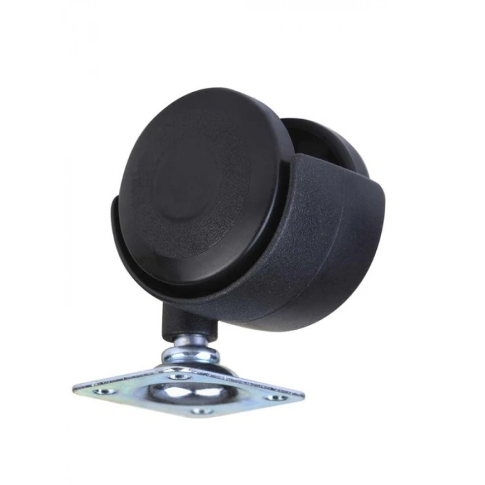 360 Derece Döner Tablalı Plastik Mobilya Tekerleği (4 Adet)