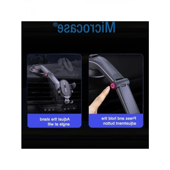 360 Derece Döner Telefon Tutucu - Vantuzlu Araç İçi