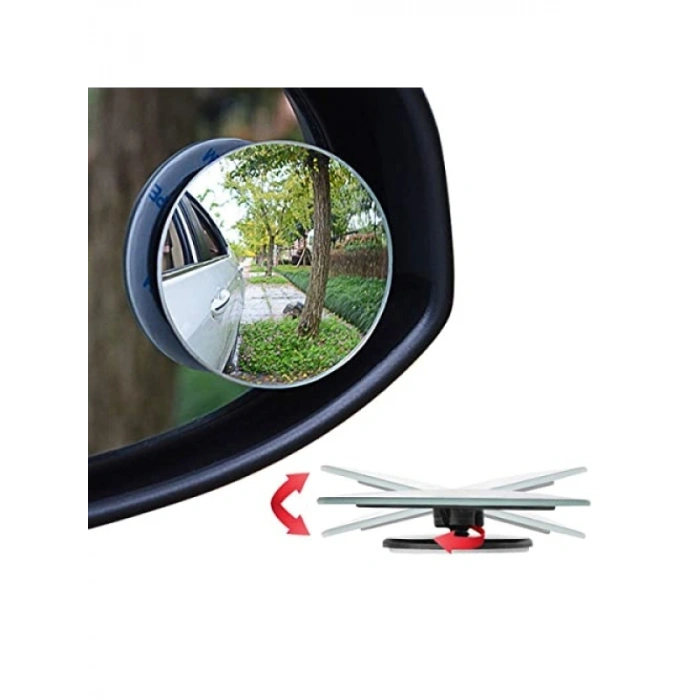 360 Derece Hareketli Kör Nokta Aynası - 2 Adet