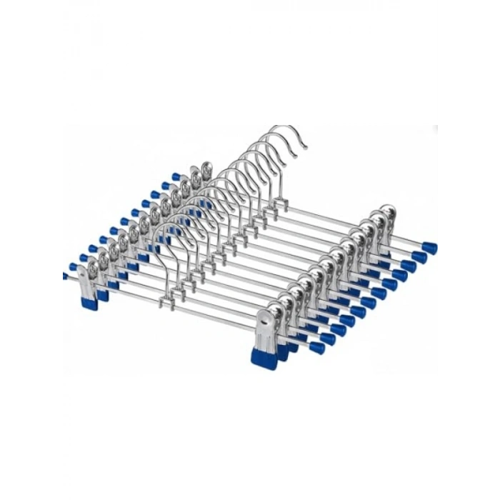 360° Dönebilen 5’li Metal Pantolon ve Etek Askısı Seti