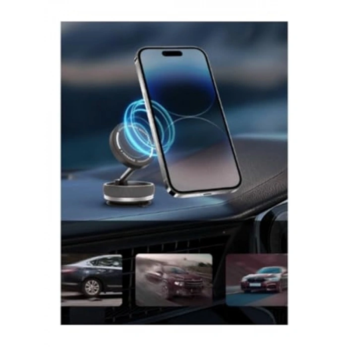 360° Dönebilen Güçlü Manyetik Araç Telefon Tutucu