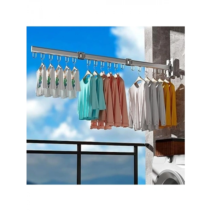 360° Dönebilen Katlanabilir Çamaşır Kurutma Aparatı