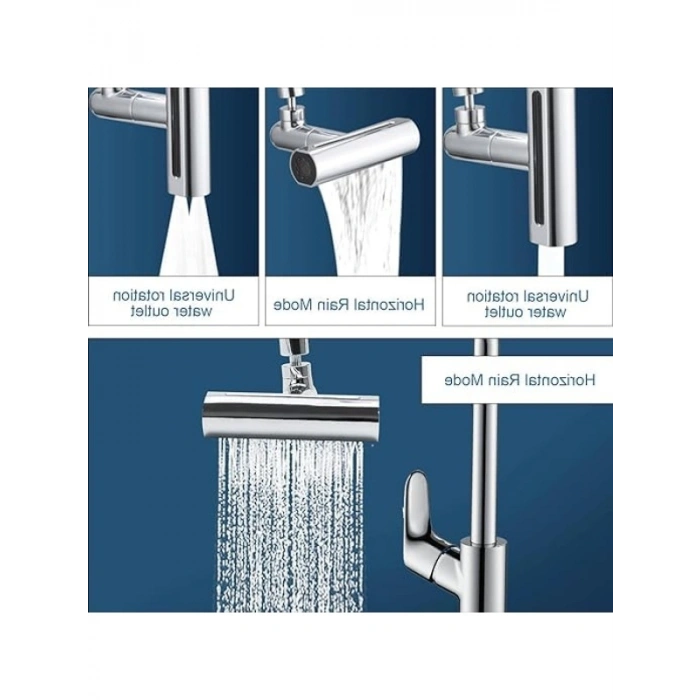 360° Dönebilen Su Tasarruflu Lavabo Musluğu