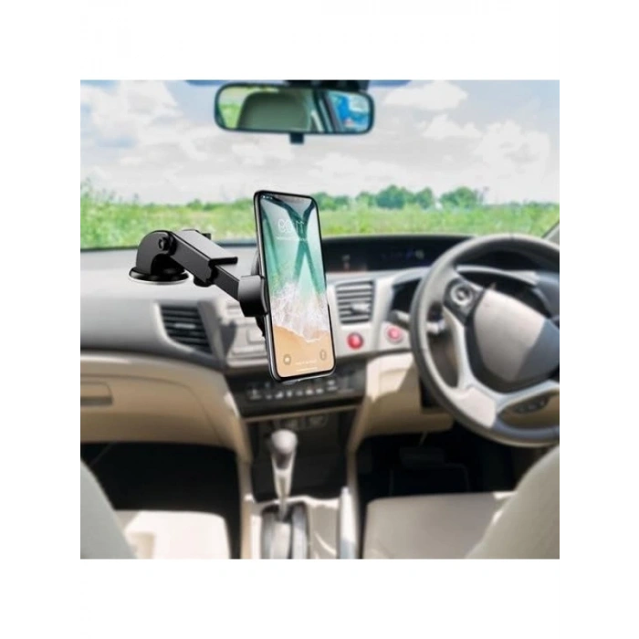 360° Döner Araç Telefon Tutucu - Uzunluk Ayarlı