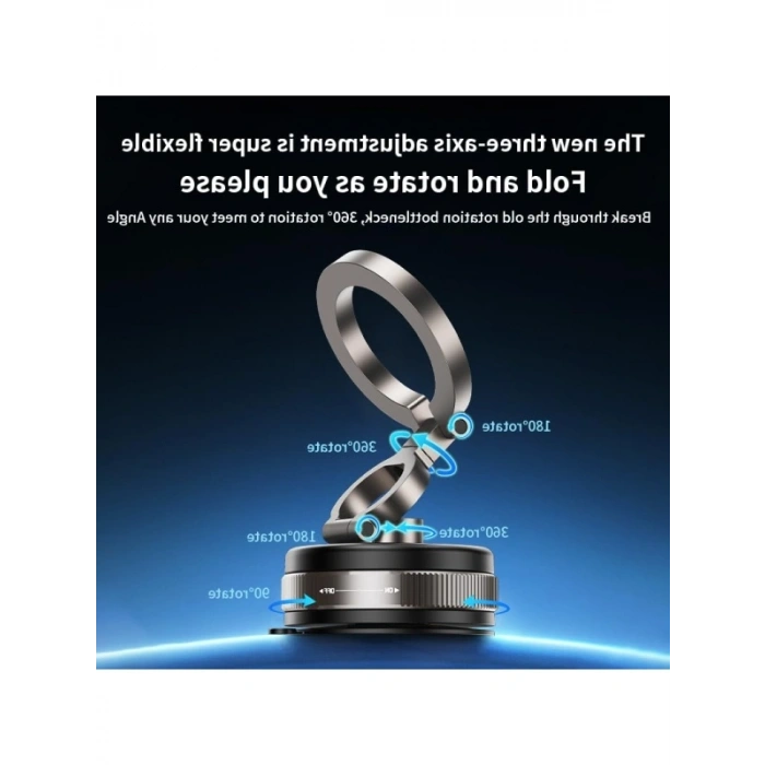 360° Vakumlu Manyetik Telefon Tutucu