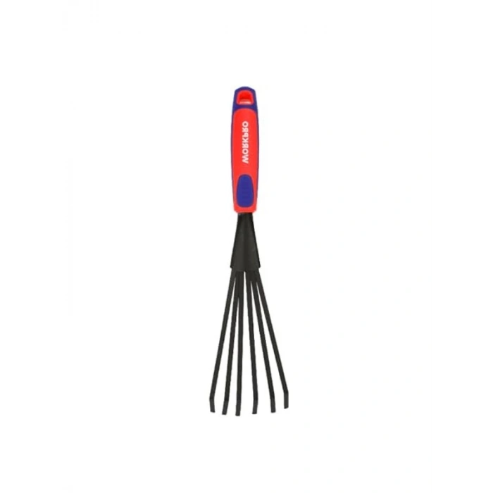 360x87 mm Çelik Mini Bahçe Tırmığı, Profesyonel Kullanım İçin