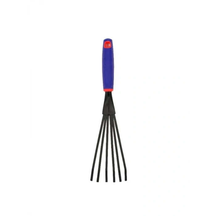 360x87 mm Çelik Mini Bahçe Tırmığı, Profesyonel Kullanım İçin