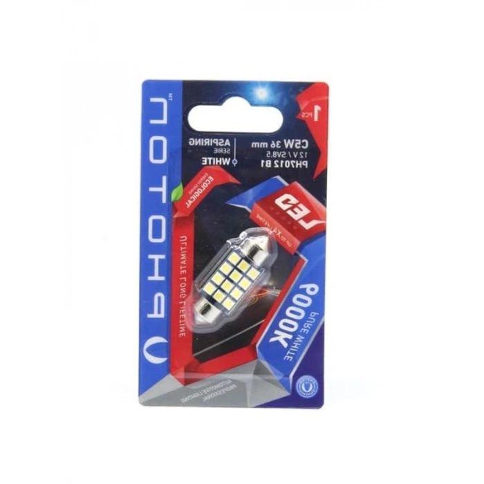 36mm Beyaz LED Sofit Ampul, CAN-BUS Özellikli