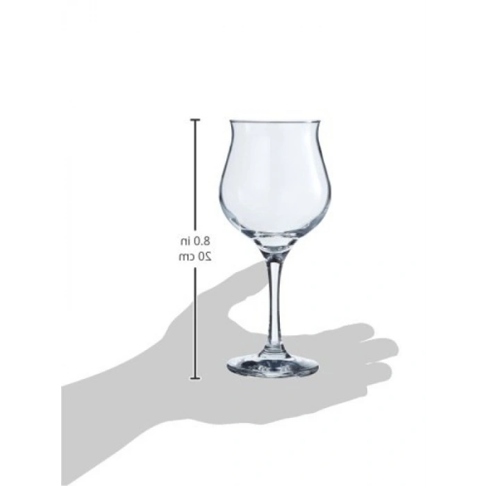 370 ml Kapasiteli Kırmızı Şarap Kadehi - 6 Parça Set