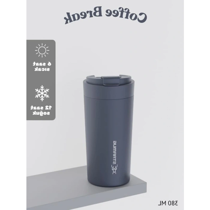 380 Ml Çelik Termos, Soothe Serisi, Şık Tasarım