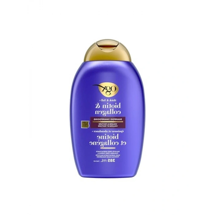 385 ml Biotin ve Kolajen İçeren Dolgunlaştırıcı Şampuan