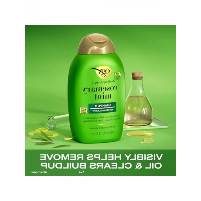 385 ml Sülfatsız Şampuan - Biberiye ve Nane Özlü Arındırıcı