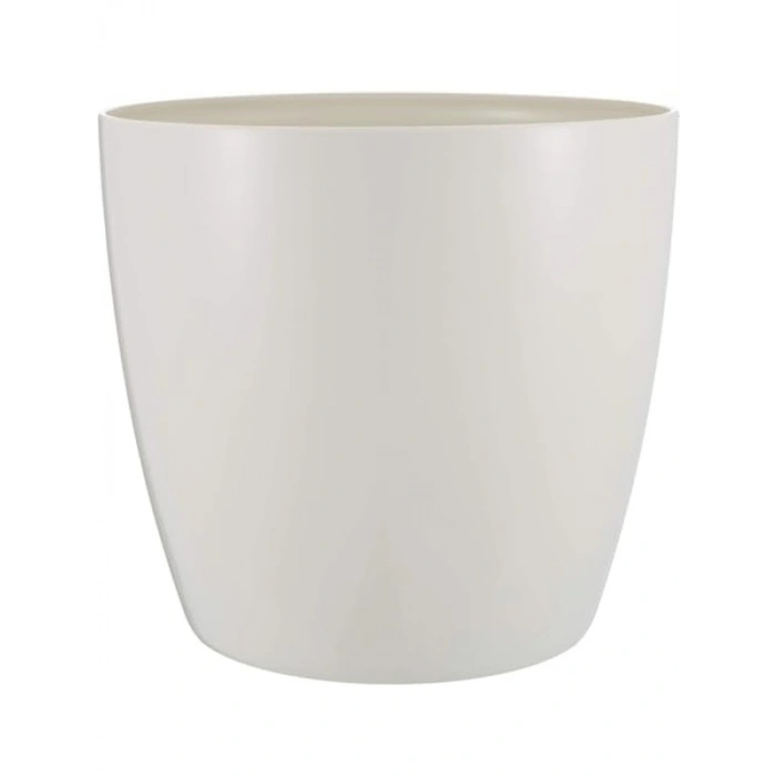 39 cm 33 Litre Kapasiteli Kirli Beyaz Saksı