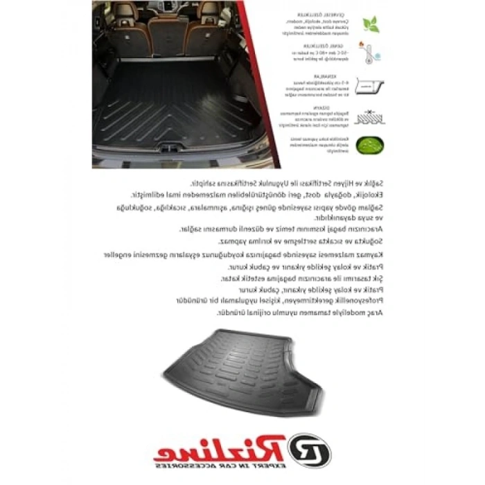 3D Bagaj Havuzu, Chery Tiggo 7 Pro (2020-sonrası) Uyumlu