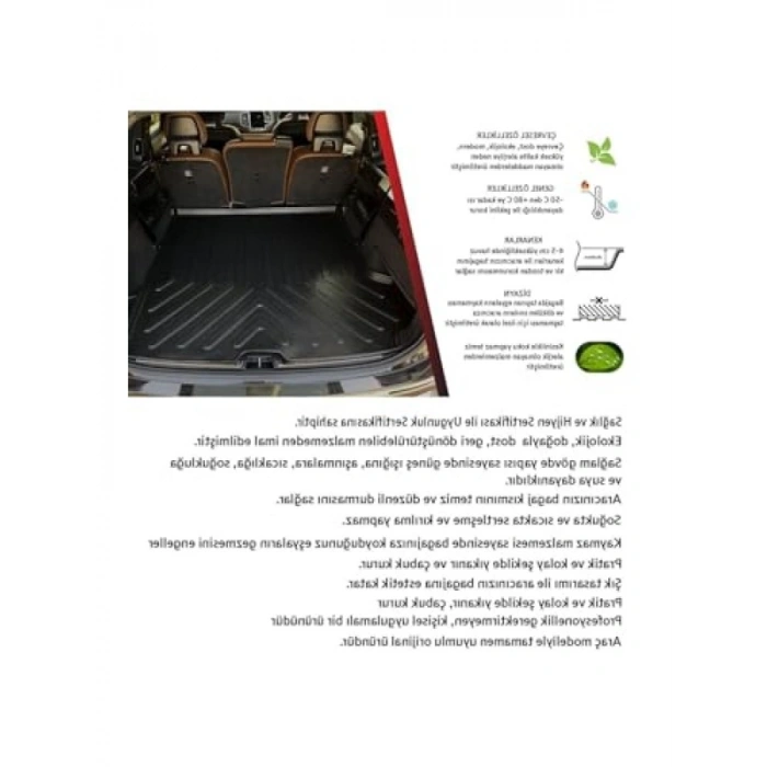 3D Bagaj Havuzu - Uyumlu Model için Kenar Bariyerli