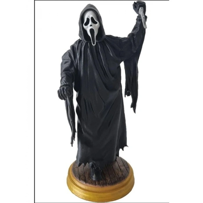 3D Figür Scream Ghostface, Korku Temalı Oyun Figürü