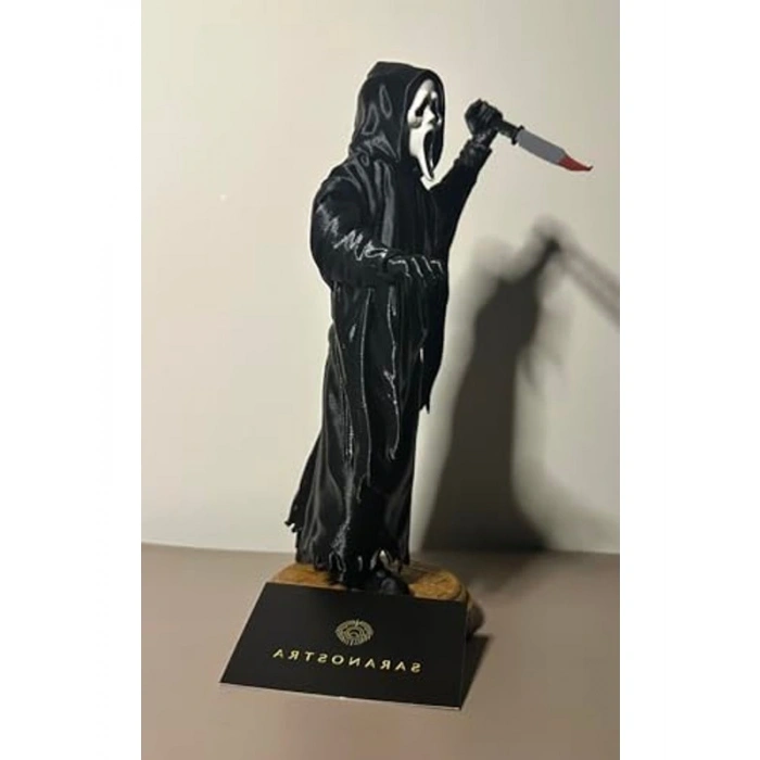 3D Figür Scream Ghostface, Korku Temalı Oyun Figürü