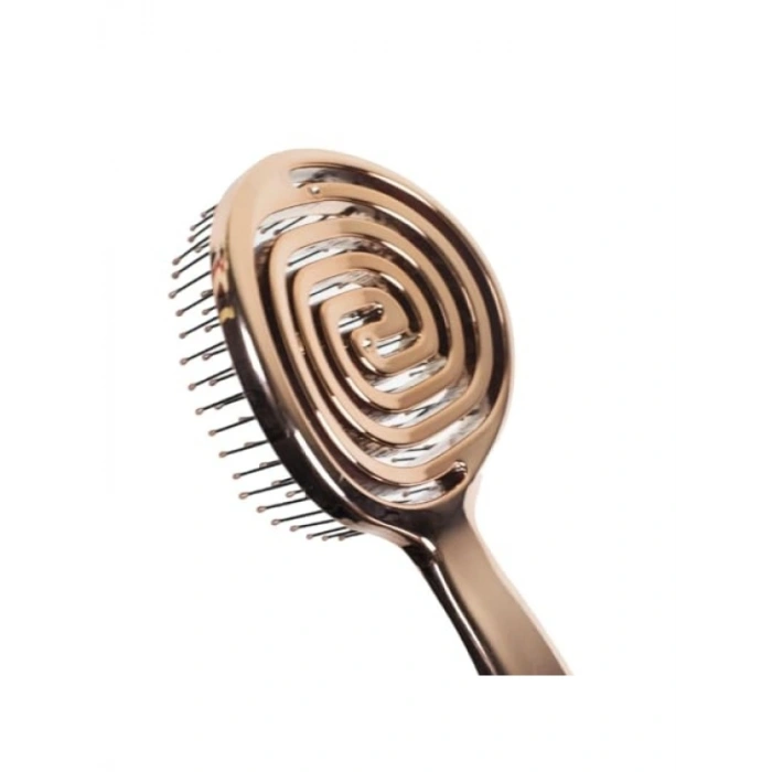 3D Flexi Açma ve Tarama Saç Fırçası - Krom Kaplama