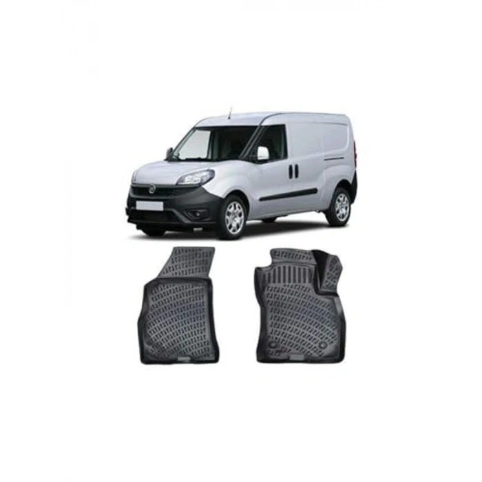 3D Havuzlu Paspas, Fiat Doblo 2015 Sonrası Uyumlu