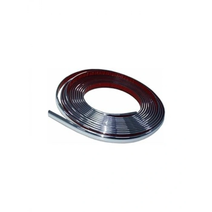 3D Krom Dekoratif Nikelaj Şerit, 9mm X 10 metre
