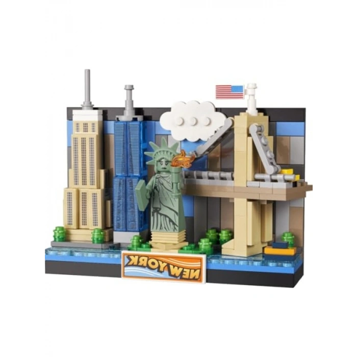 3D New York Kartpostalı İnşaat Kiti - 253 Parça