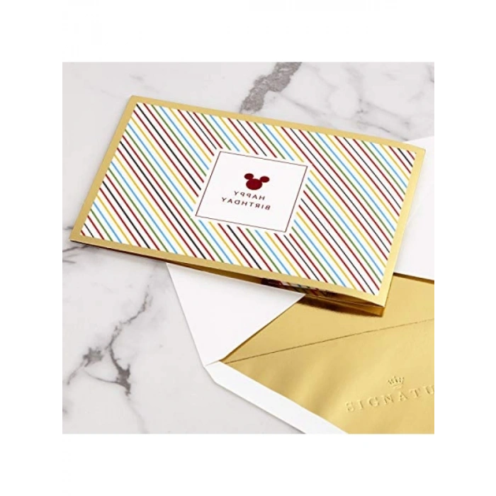 3D Pop-up Doğum Günü Kartı - Mickey Mouse Temalı