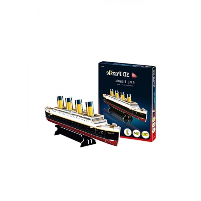 3D Puzzle RMS Titanic - Eğlenceli Yapım Seti